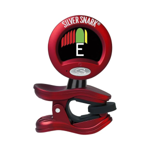 AFINADOR SNARK SIL-RED SILVER RED SNARK CHROMATIC CLIP ON 360