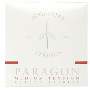 ENC.AUGUSTINE PARAGON RED MEDIUM TENSION CARBON TREBLES