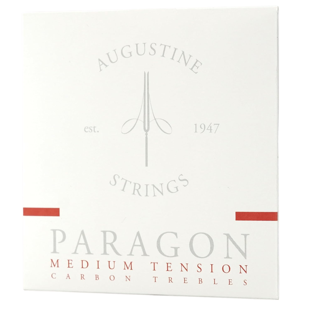 ENC.AUGUSTINE PARAGON RED MEDIUM TENSION CARBON TREBLES - Imagem 4