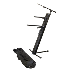 SUPORTE TECLADO DUPLO ULTIMATE SUPPORT APEX AX-48 PRO PLUS+MIC STAND+BAG