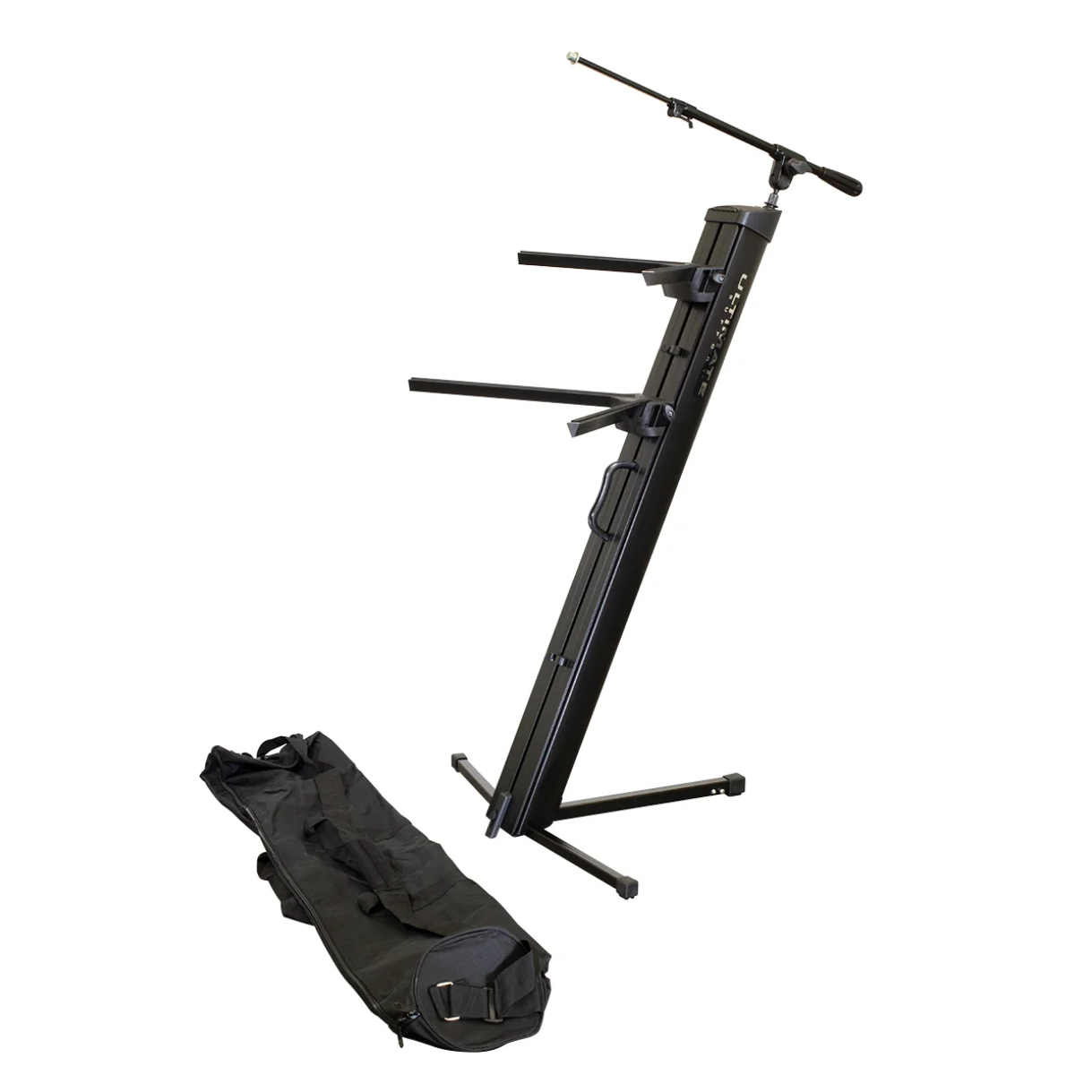 SUPORTE TECLADO DUPLO ULTIMATE SUPPORT APEX AX-48 PRO PLUS+MIC STAND+BAG